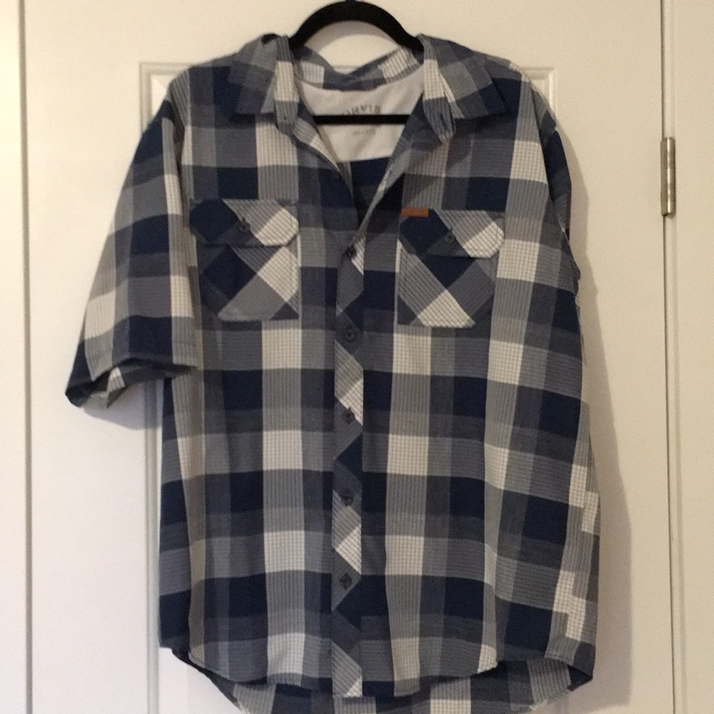 Plaid button down Orvis